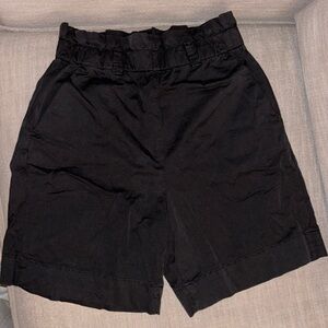 Everlane high waisted cotton shorts